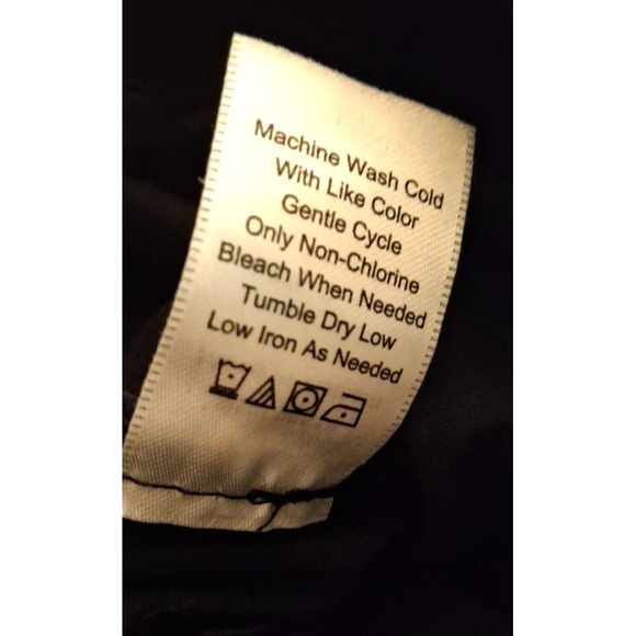 Coldwater Creek Women's Size 10 Black Sateen Ankle Pant Cotton Stretch NWT - Picture 13 of 13